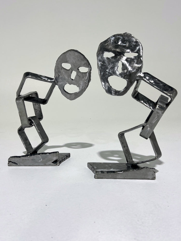 Shackled Dreams II (2 sculpture series)